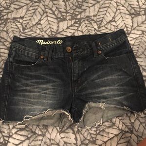 Madewell jean shorts